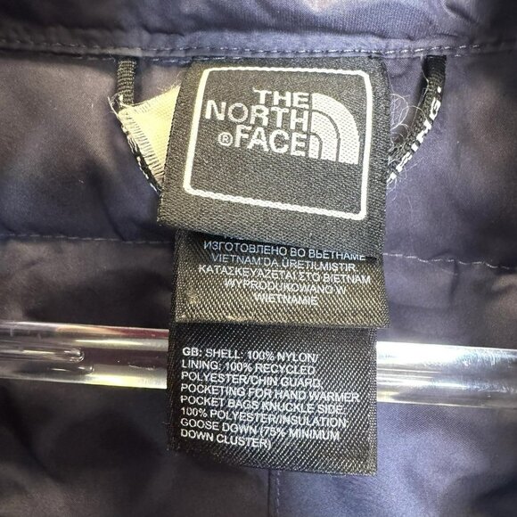 The North Face 600 Quilted Down Fill Parka Womens Size XL Long Winter Coat - Picture 7 of 10